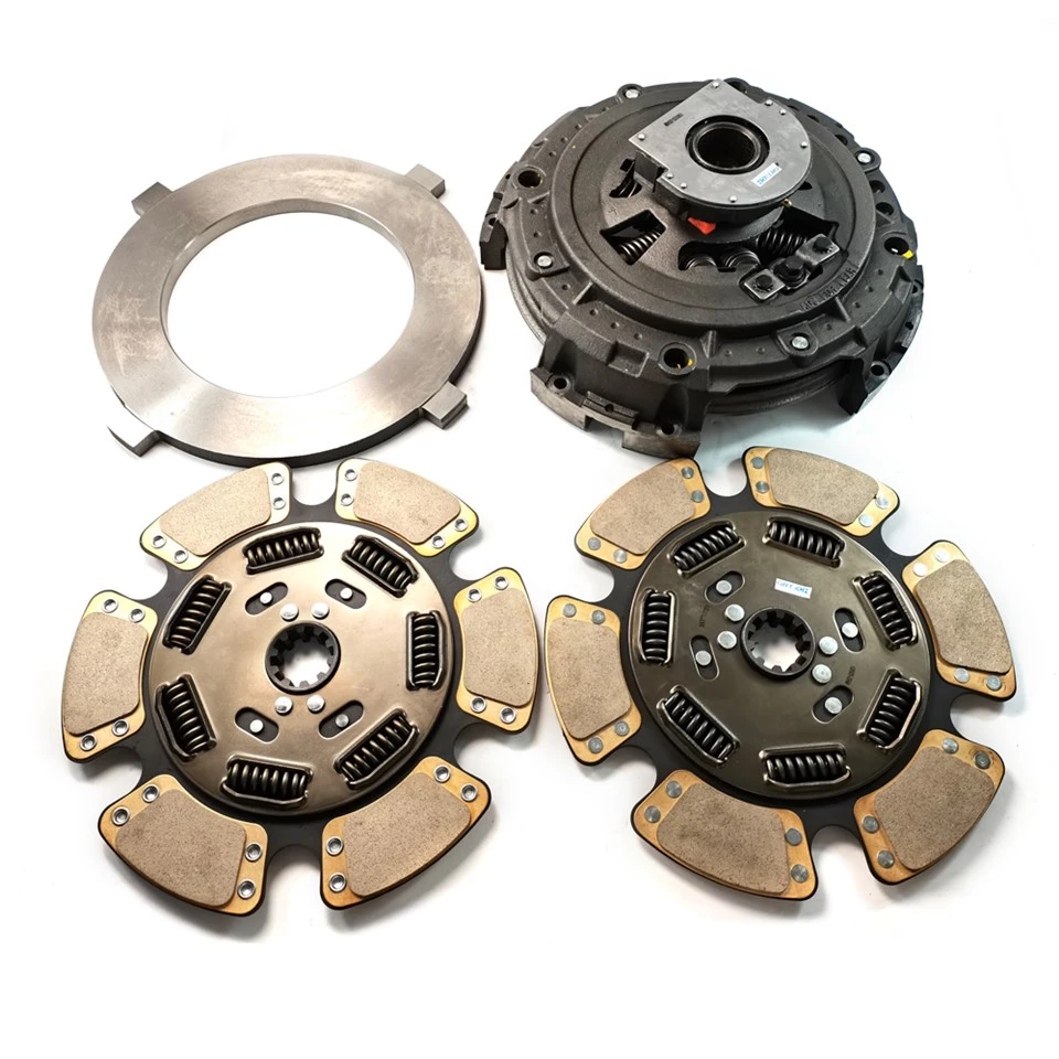 GRTECH 108925-25AM Kit frizione per camion per impieghi gravosi in ghisa Gruppo frizione per MACK